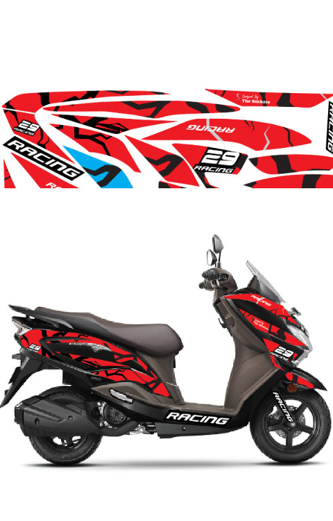 Suzuki Burgman Full Sticker | Burgman 125 Sticker
